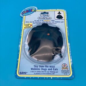 Webkinz KinzStyle Witch Costume WE000087 New Sealed with Unused Code Y2K